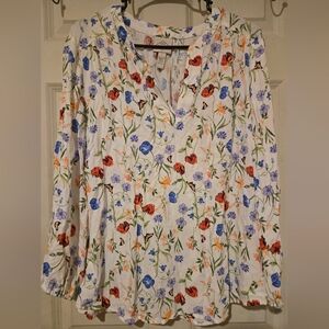Floral Print Women's Top